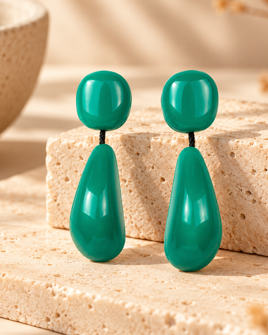 Luna Marine Earrings