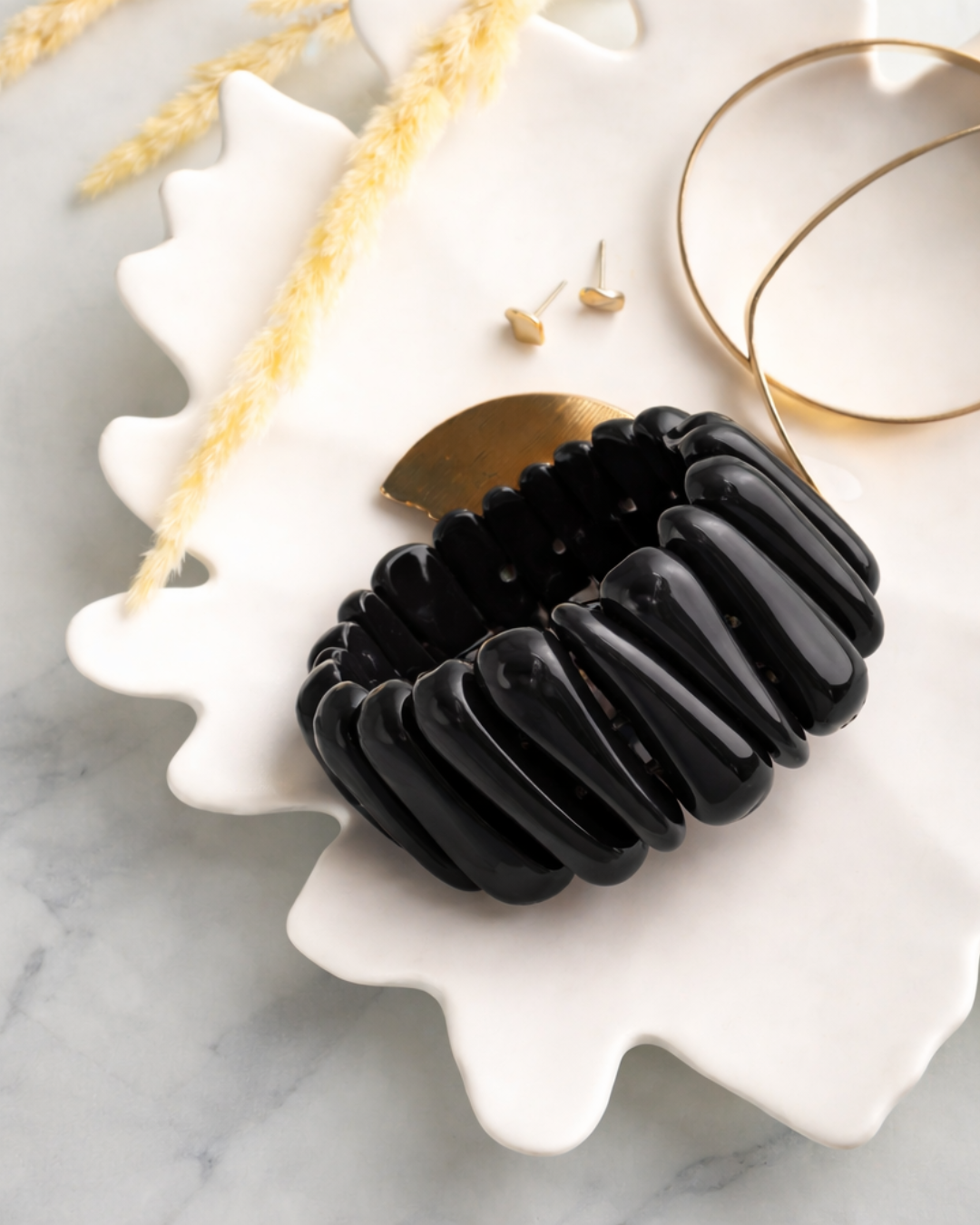 Drop Bracelet Black