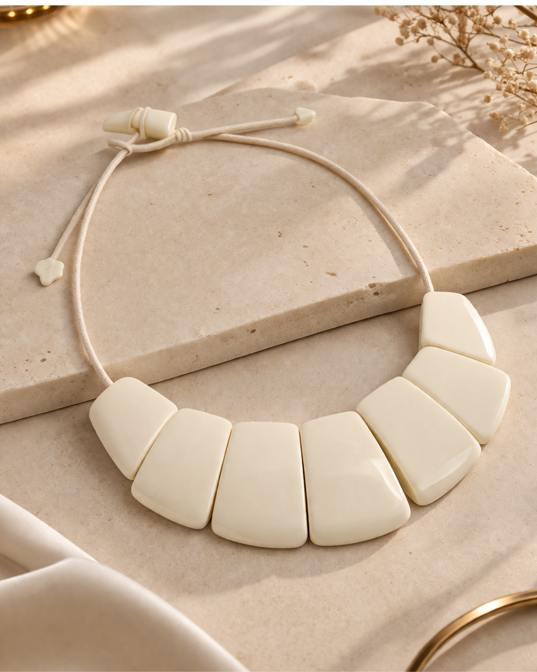 Dunes Necklace Ivory